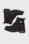 Deri Gibson Hakiki Deri Kadın Bot 025G100109 Black Nubuk