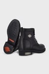 Deri Gibson Hakiki Deri Kadın Bot 025G100109 Black Yağlı Deri