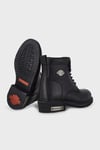 Deri Gibson Hakiki Deri Kadın Bot 025G100109 Black Yağlı Deri