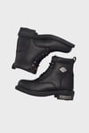 Deri Gibson Hakiki Deri Kadın Bot 025G100109 Black Yağlı Deri