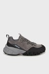 Deri Karışımlı Bağcıklı Sneaker Kadın Ayakkabı 679-350354B2 KOYU GRİ