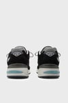 Deri Karışımlı Sneaker Erkek Ayakkabı U991BK2 SİYAH