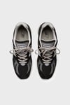 Deri Karışımlı Sneaker Erkek Ayakkabı U991BK2 SİYAH