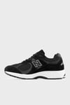 Deri Logolu Sneaker Unisex Ayakkabı M2002RBK SİYAH