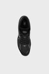 Deri Logolu Sneaker Unisex Ayakkabı M2002RBK SİYAH