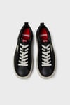 Deri Sneaker Erkek Ayakkabı K101052-002 SİYAH