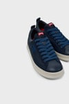 Deri Sneaker Erkek Ayakkabı K101052-006 MAVİ
