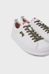 Deri Sneaker Erkek Ayakkabı K101052-010 Beyaz