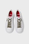Deri Sneaker Erkek Ayakkabı K101052-010 Beyaz