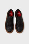 Deri Sneaker Erkek Ayakkabı K101105-010 SİYAH