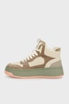 Deri Sneaker Kadın Ayakkabı 38924K3582 YEŞİL