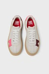 Deri Sneaker Kadın Ayakkabı K201909-004 BEYAZ