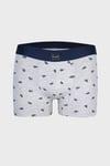 Desenli Pamuklu Erkek Boxer JFBUC111 GRİ