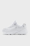 D'Lites-Finest Pick Logolu Hakiki Deri Sneaker Kadın Ayakkabı 150038 WHT BEYAZ