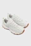 D'Lites Kalın Taban Logolu Sneaker Erkek Ayakkabı 52675 OFWT BEYAZ