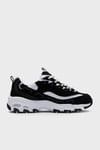 D'Lites Logolu Kalın Taban Sneaker Kadın Ayakkabı 11930 BKW SİYAH-BEYAZ