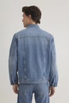 Drake Denim Pamuklu Regular Fit Erkek Kot Ceket 010143-89136 MAVİ