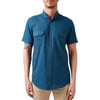 Düğmeli Yaka Pamuklu Slim Fit Cepli Erkek Gömlek CF21S111153 İNDİGO
