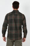 Ekoseli Uzun Kollu Slim Fit Kışlık Erkek Gömlek CF21W112844 HAKİ
