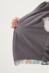 Ekstra Dolgulu İçi Yumuşak Polarlı Kapüşonlu Şişme Unisex Çocuk Mont 5763008 BEJ