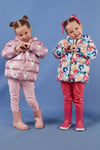 Ekstra Dolgulu İçi Yumuşak Polarlı Kapüşonlu Şişme Unisex Çocuk Mont 5763008 KIRMIZI