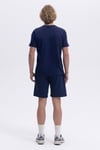 Ellesse % 100 Pamuk Regular Fit Bisiklet Yaka Logo Baskılı Erkek T Shirt EM451-NV LACİVERT