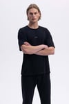Ellesse % 100 Pamuk Regular Fit Bisiklet Yaka Erkek T Shirt EM376-BK SİYAH