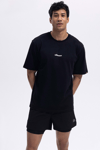Ellesse % 100 Pamuk Regular Fit Bisiklet Yaka Logolu Erkek T Shirt EM391-BK SİYAH