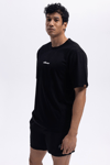 Ellesse % 100 Pamuk Regular Fit Bisiklet Yaka Logolu Erkek T Shirt EM391-BK SİYAH
