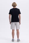 Ellesse % 100 Pamuk Regular Fit Bisiklet Yaka Logolu Erkek T Shirt EM589-BK SİYAH