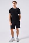 Ellesse % 100 Pamuk Regular Fit Bisiklet Yaka Triko Erkek T Shirt 6SM5046-BK SİYAH
