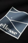 Ellesse % 100 Pamuk Regular Fit Bisiklet Yaka Baskılı Erkek T Shirt 6SM5025-BK SİYAH