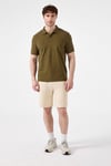 Ellesse % 100 Pamuk Regular Fit Düğmeli Erkek Polo Yaka T Shirt 6SM5044-KH KOYU HAKİ