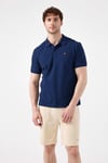 Ellesse % 100 Pamuk Regular Fit Düğmeli Erkek Polo Yaka T Shirt 6SM5044-NV LACİVERT