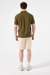 Ellesse % 100 Pamuk Regular Fit Düğmeli Erkek Polo Yaka T Shirt 6SM5044-KH KOYU HAKİ