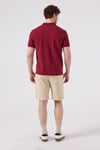 Ellesse % 100 Pamuk Regular Fit Düğmeli Erkek Polo Yaka T Shirt 6SM5044-TRD KOYU KIRMIZI