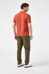Ellesse % 100 Pamuk Regular Fit Düğmeli Erkek Polo Yaka T Shirt 6SM5044-BR BRİCK