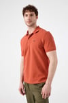 Ellesse % 100 Pamuk Regular Fit Düğmeli Erkek Polo Yaka T Shirt 6SM5044-BR BRİCK