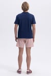 Ellesse Baskılı Pamuklu Regular Fit Bisiklet Yaka Erkek T Shirt EM455-NV LACİVERT