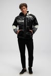 Ellesse Desenli Regular Fit Kapüşonlu Fermuarlı Polar Erkek Sweat EM516-GI GRİ