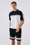 Ellesse Logolu Modal Karışımlı Relaxed Fit Erkek T Shirt 6SM5034-BK SİYAH