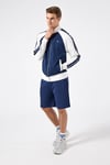 Ellesse Logolu Pamuk Karışımlı Regular Fit Dik Yaka Fermuarlı Erkek Sweat 5SM1357-NV LACİVERT