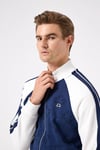Ellesse Logolu Pamuk Karışımlı Regular Fit Dik Yaka Fermuarlı Erkek Sweat 5SM1357-NV LACİVERT