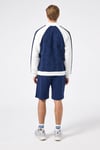 Ellesse Logolu Pamuk Karışımlı Regular Fit Dik Yaka Fermuarlı Erkek Sweat 5SM1357-NV LACİVERT