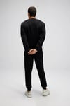 Ellesse Logolu Pamuklu Regular Fit Bisiklet Yaka Erkek Sweat EM2821-BK SİYAH