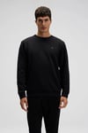 Ellesse Logolu Pamuklu Regular Fit Bisiklet Yaka Erkek Sweat EM2821-BK SİYAH