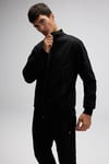 Ellesse Logolu Pamuklu Regular Fit Dik Yaka Fermuarlı Erkek Sweat EM545-BK SİYAH