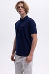 Ellesse Logolu Pamuklu Regular Fit Düğmeli Erkek Polo Yaka T Shirt EM460-NV LACİVERT