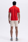 Ellesse Logolu Pamuklu Regular Fit Düğmeli Erkek Polo Yaka T Shirt EM460-RD KIRMIZI
