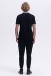 Ellesse Monogramlı % 100 Pamuk Regular Fit Düğmeli Erkek Polo Yaka T Shirt EM381-BK SİYAH